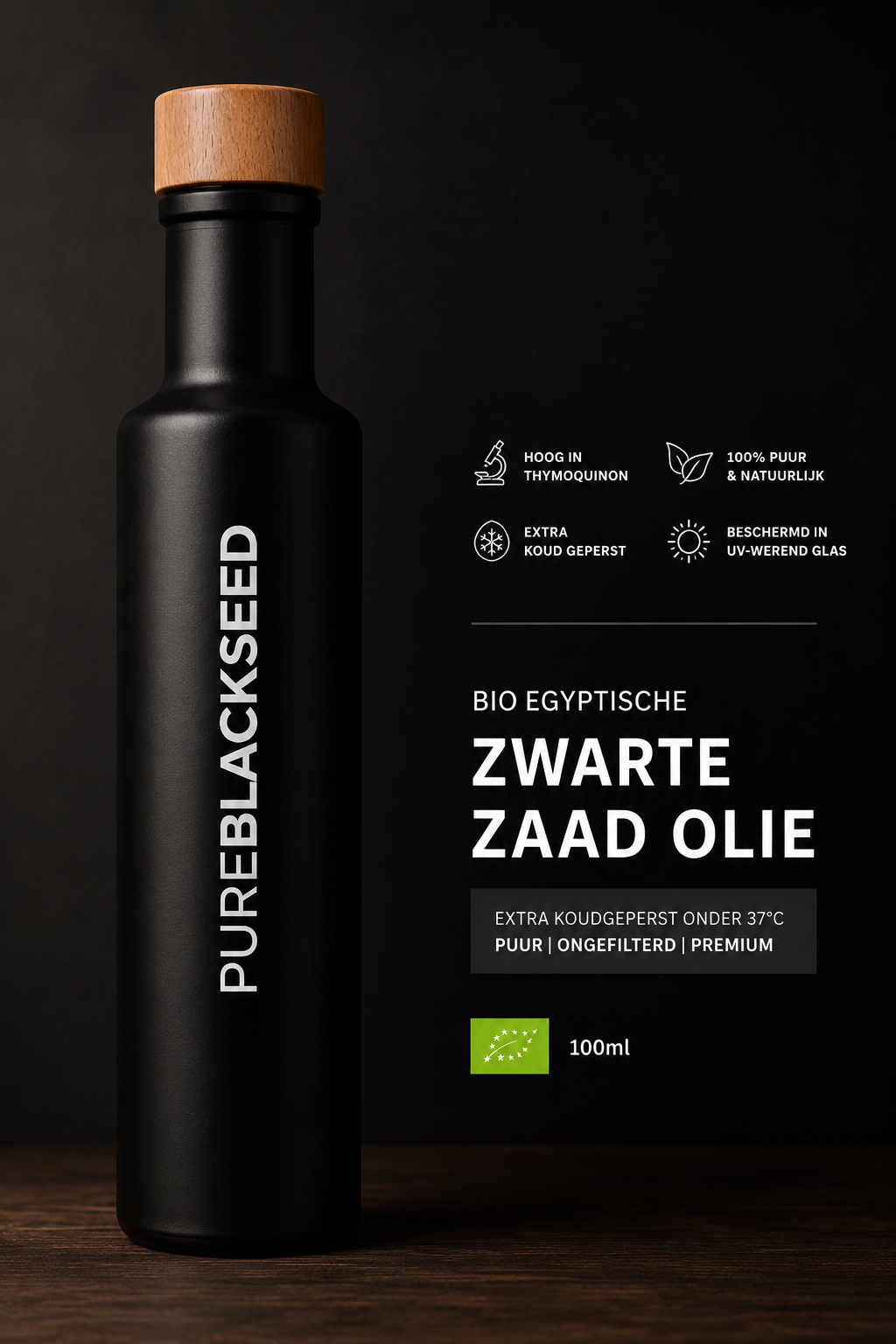 Pure Zwarte Zaad Olie