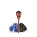 Zwarte Zaad Olie Lepel Lotus Hout